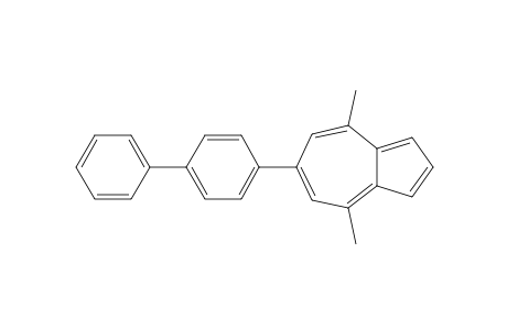 4,8-Dimethyl-6-(1',1'-biphenyl-4'-yl)azulene