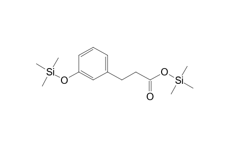 3-(3-Hydroxyphenyl)propionic acid, di(trimethylsilyl)-