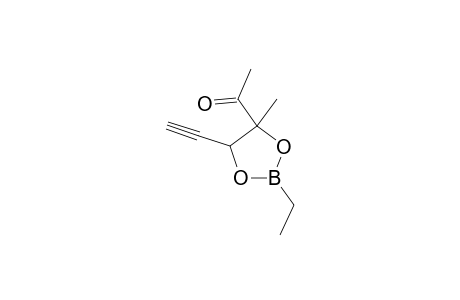 1-(2-Ethyl-5-ethynyl-4-methyl-1,3,2-dioxaborolan-4-yl)ethanone