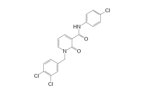 4'-CHLORO-1-(3,4-DICHLOROBENZYL)-1,2-DIHYDRO-2-OXONICOTINANILIDE