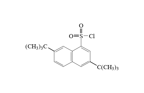 3,7-di-tert-butyl-1-naphthalenesulfonyl chloride