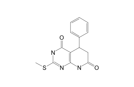 3,4,5,6,7,8-HEXAHYDRO-2-METHYLTHIO-5-PHENYLPYRIDO-[2,3-D]-PYRIMIDINE-4,7-DIONE