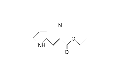 (E)-2-cyano-3-(1H-pyrrol-2-yl)-2-propenoic acid ethyl ester