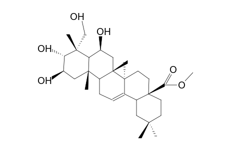 2A,3B,6B,23-TETRAHYDROXYOLEAN-12-EN-OATE;METHYL TERMINOLATE