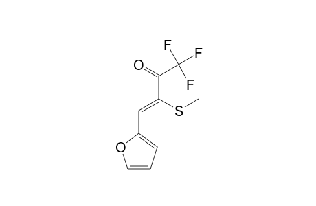 (Z)-1,1,1-TRIFLUORO-4-(2-FURYL)-3-(METHYLTHIO)-BUT-3-EN-2-ONE