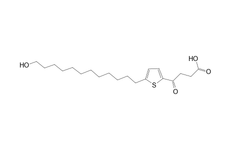 2-[1'-Oxo-3'-(hydroxycarbonyl)]-5-(12"-hydroxydodecyl)thiophene