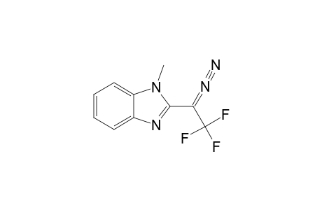 2-(1-DIAZO-2,2,2-TRIFLUOROETHYL)-1-METHYL-1H-BENZO-[D]-IMIDAZOLE