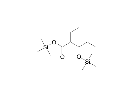 Trimethylsilyl 2-propyl-3-[(trimethylsilyl)oxy]pentanoate