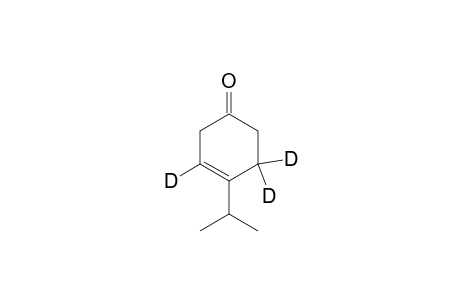 (3,5,5-(2)H3)-4-Isopropyl-3-cyclohexen-1-one