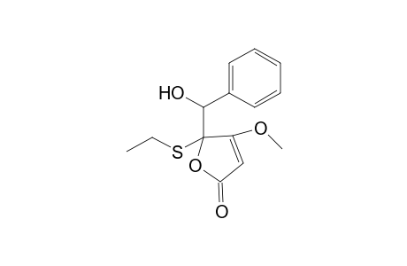 5-ETHYLTHIO-5-HYDROXYBENZYL-4-METHOXYFURAN-2(5H)-ONE;ISOMER-#1