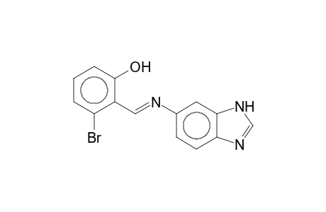 6-[(6-Bromosalicylidene)amino]benzimidazole