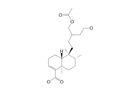 15-HYDROXY-16-ACETOXY-ENT-CLEROD-3-EN-18-OIC-ACID