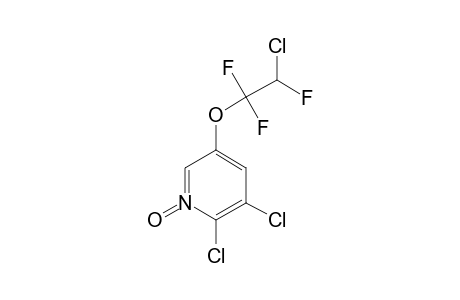 2,3-DICHLORO-5-(1,1,2-TRIFLUORO-2-CHLOROETHOXY)-PYRIDIN-N-OXIDE