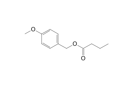 butyric acid, p-methoxybenzyl ester