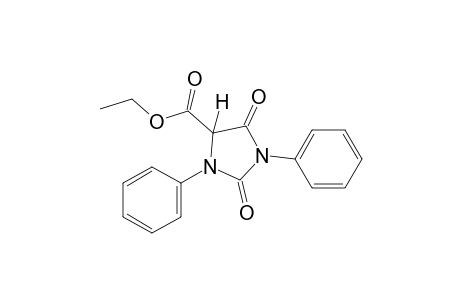 2,5-dioxo-1,3-diphenyl-4-imidazolidinecarboxylic acid, ethyl ester