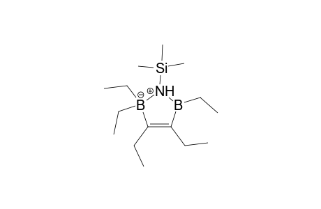 1,2,5-Azoniadiboratole, 2,2,3,4,5-pentaethyl-2,5-dihydro-1-trimethylsilyl-