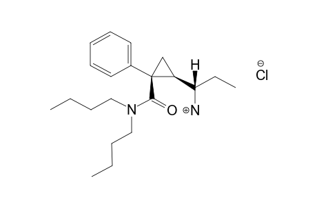 (1S,2R)-1-PHENYL-2-[(S)-1-AMINOPROPYL]-N,N-DIBUTYLCYCLOPROPANECARBOXAMIDE-HYDROCHLORIDE