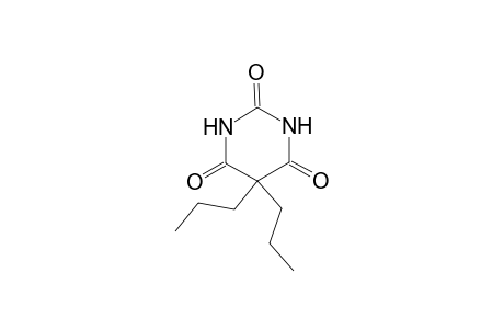 2,4,6(1H,3H,5H)-Pyrimidinetrione, 5,5-dipropyl-