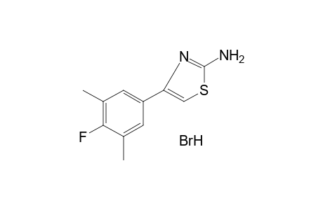 2-amino-4-(4-fluoro-3,5-xylyl)thiazole, monohydrobromide