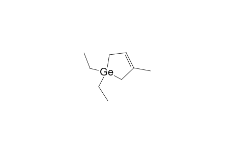 Germacyclopent-3-ene, 1,1-diethyl-3-methyl-