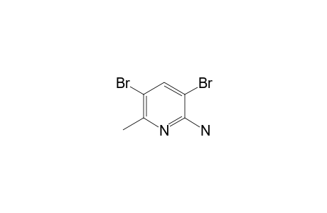 2-Amino-3,5-dibromo-6-methylpyridine