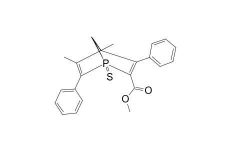 4,5-DIMETHYL-3,6-DIPHENYL-2-METHOXY-CARBONYL-1-PHOSPHA-2,5-NORBORNADIENE-SULFIDE