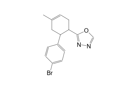 2-[6-(4-bromophenyl)-4-methyl-3-cyclohexen-1-yl]-1,3,4-oxadiazole