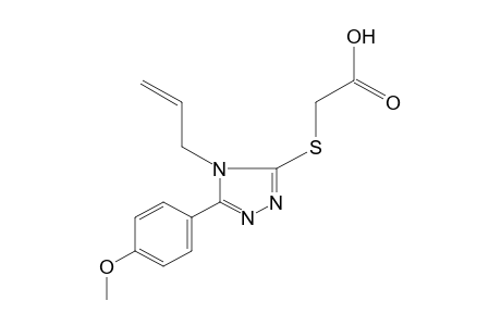 {[4-ALLYL-5-(p-METHOXYPHENYL)-4H-1,2,4-TRIAZOL-3-YL]THIO}ACETIC ACID