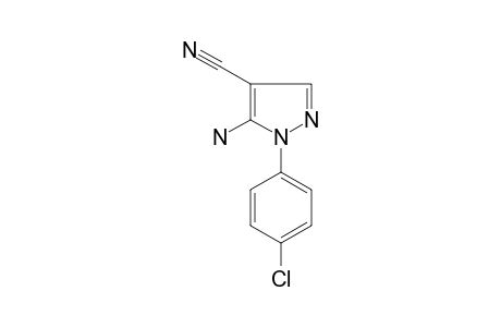 5-Amino-1-(4-chlorophenyl)-1H-pyrazole-4-carbonitrile