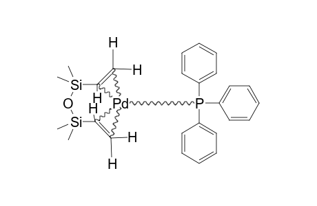 (PH3P)PD{(ETA(2)-CH2=CHSIME2)2O}