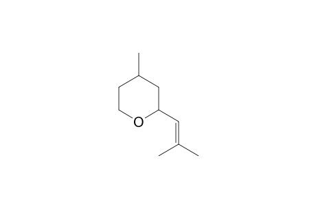 (cis)-2-(1'-Isobutenyl)-4-methyl-tetrahydropyran