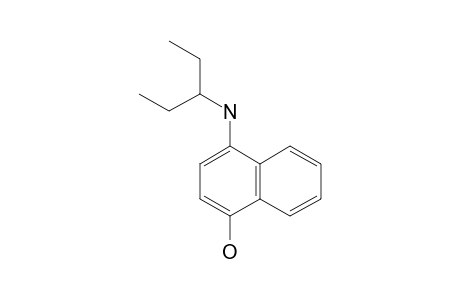 4-(PENT-3-YLAMINO)-1-NAPHTHOL