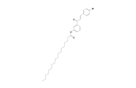 (E)-3-[3-(4-BROMOPHENYL)-ACRYLOYL]-PHENYL-STEARATE