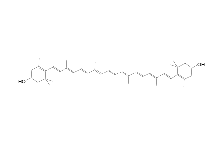 4-[(1E,3E,5E,7E,9E,11E,13E,15E,17E)-18-(4-hydroxy-2,6,6-trimethyl-1-cyclohexenyl)-3,7,12,16-tetramethyloctadeca-1,3,5,7,9,11,13,15,17-nonaenyl]-3,5,5-trimethylcyclohex-3-en-1-ol