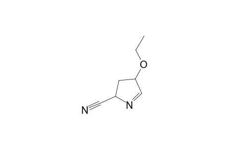 4-Ethoxy-3,4-dihydro-2H-pyrrole-2-carbonitrile