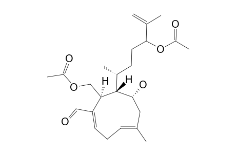 13,18-DIACETOXY-4-HYDROXY-ISODICTYO-19-AL