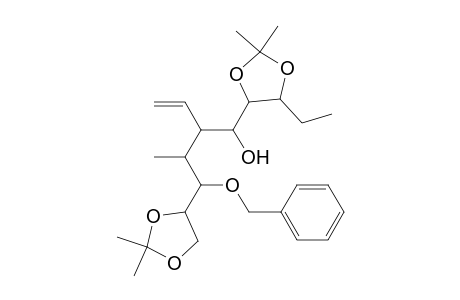 1,3-Dioxolane-4-butanol, .beta.-ethenyl-.alpha.-(5-ethyl-2,2-dimethyl-1,3-dioxolan-4-yl)-.gamma.,2,2-trimethyl-.delta.-(phenylmethoxy)-