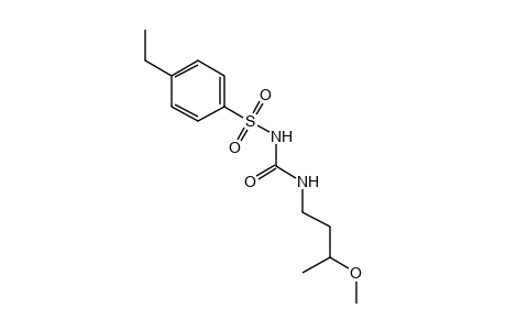 1-[(p-ethylphenyl)sulfonyl]-3-(3-methoxybutyl)urea