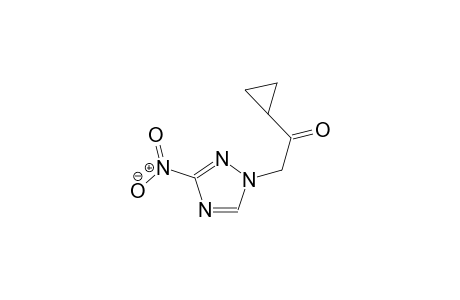 1-cyclopropyl-2-(3-nitro-1H-1,2,4-triazol-1-yl)ethanone