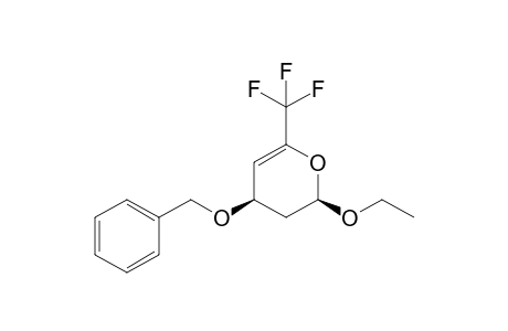 (+,-)-CIS-4-BENZYLOXY-2-ETHOXY-6-TRIFLUOROMETHYL-3,4-DIHYDRO-2H-PYRAN