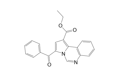 3-benzoylpyrrolo[1,2-c]quinazoline-1-carboxylic acid, ethyl ester