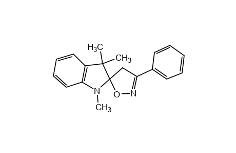 3'-phenyl-1,3,3-trimethylspiro[indoline-2,5'-[2]isoxazoline]