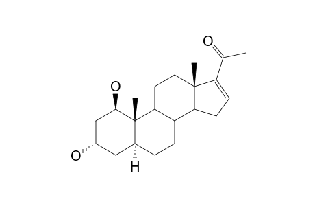 1-BETA,3-ALPHA-DIHYDROXY-5-ALPHA-PREGN-16-EN-20-ONE