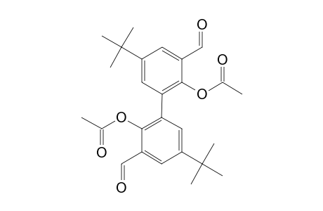 2,2'-DIACETOXY-5,5'-DI-TERT.-BUTYLBIPHENYL-3,3'-DICARBOXALDEHYDE