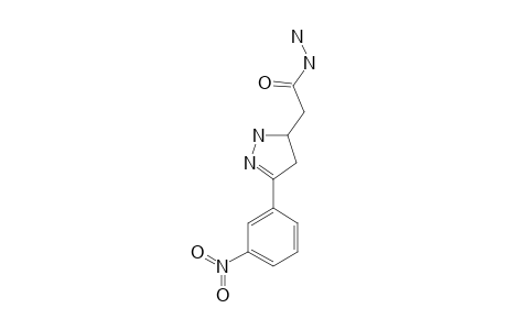 HYDRAZIDE_OF_3-(META-NITROPHENYL)-DELTA-(2)-PYRAZOLIN-5-YLACETIC_ACID