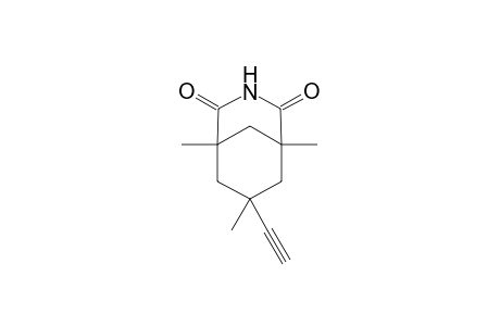 7-Ethynyl-1,5,7-trimethyl-3-azabicyclo[3.3.1]nonan-2,4-dione