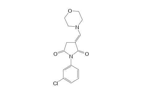 2-(4-MORPHOLINOMETHYLIDENE)-N-3-CHLOROPHENYLSUCCINIMIDE