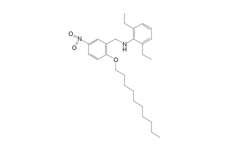 2-(decyloxy)-N-(2,6-diethylphenyl)-5-nitrobenzylamine