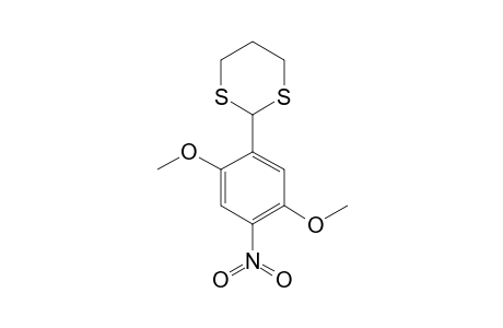 2,5-DIMETHOXY-(1',3'-DITHIAN-2'-YL)-NITROBENZENE