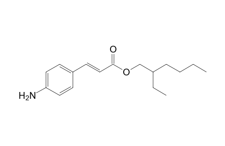 4-Amino-cinnamic acid, 2-ethyl-hexyl ester